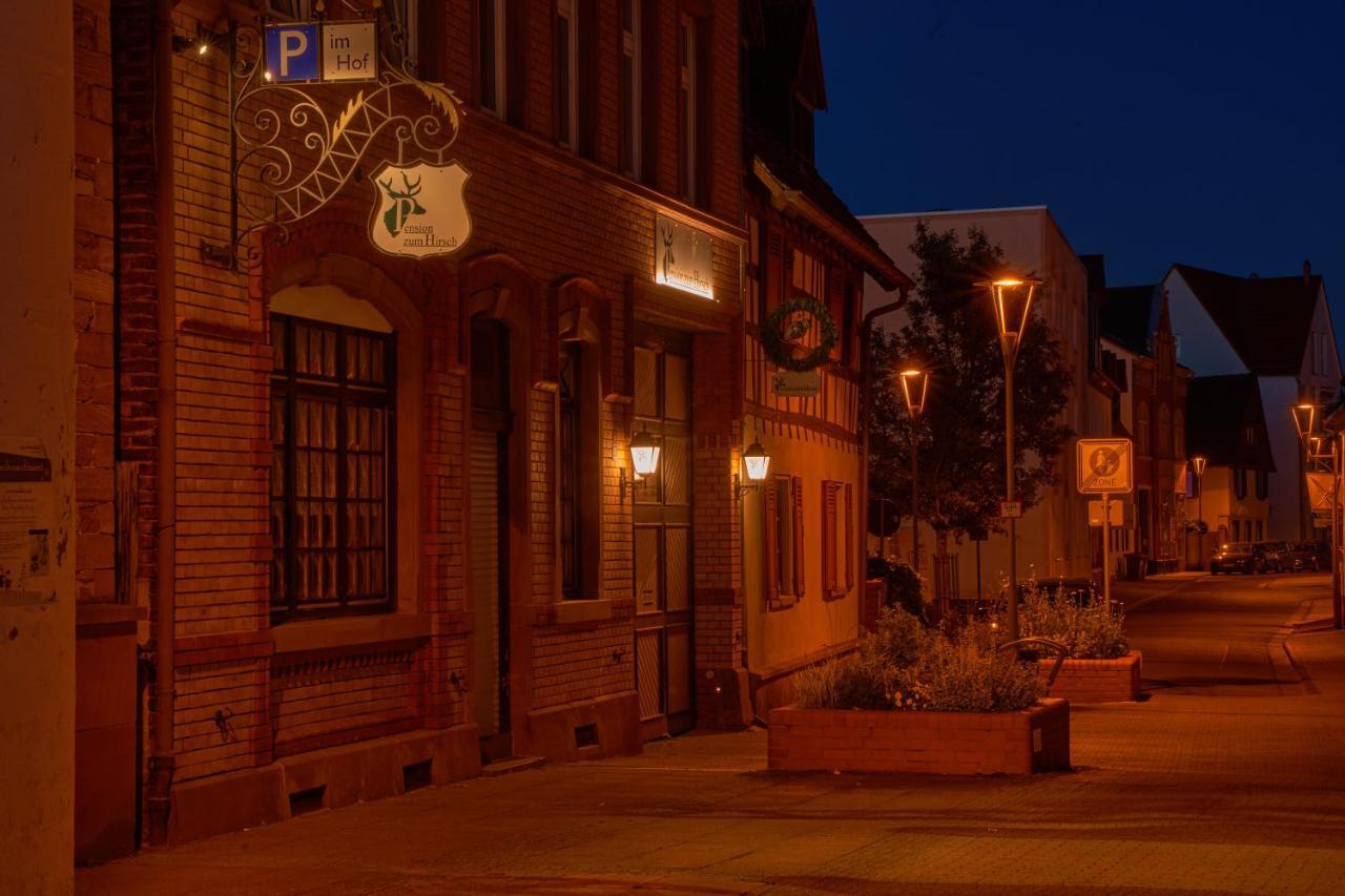 Hotel-Pension Zum Hirsch Хаттерсхайм Экстерьер фото